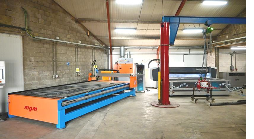 Plasma en waterjet