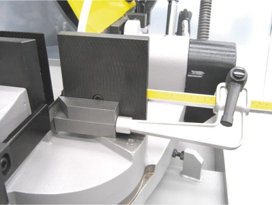 Detail lengteaanslag